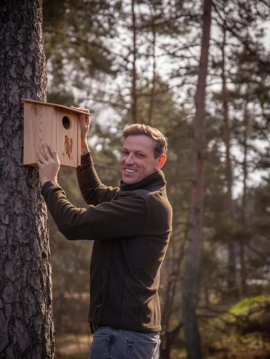 Phillipp-Anders Rau im Wald — für Heimat, Natur und Tierschutz
